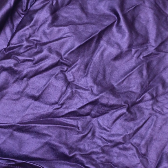 Fashion Nova Purple Faux Leather Midi Dress - Picture 3 of 3